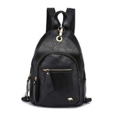 Bolso Mochila Subir negro frontal